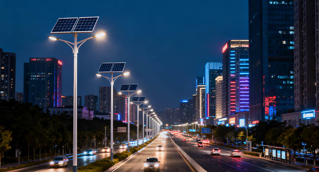 solar street lights